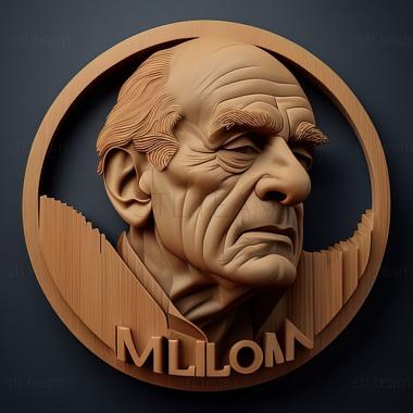 3D model Milton Glaser (STL)